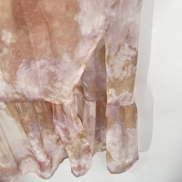 Maurice's  Woman's Cover Up Pink Sheer‎ Front Toe Small - Picture 6 of 8